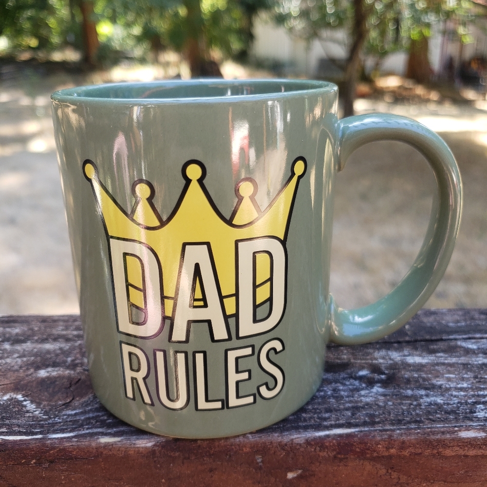 Hallmark DAD RULES Coffee Mug - Picture 3 of 14